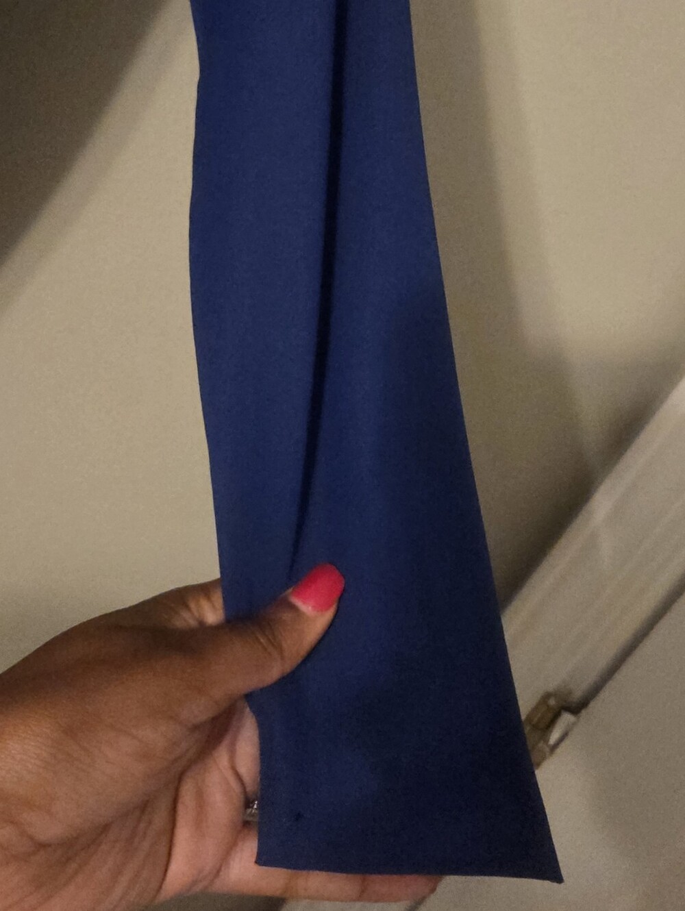 Chiara Boni La Petite Robe Women's Blue Formal Gown 3/4 sleeves Sz 40 = Sz 4 - Picture 10 of 14